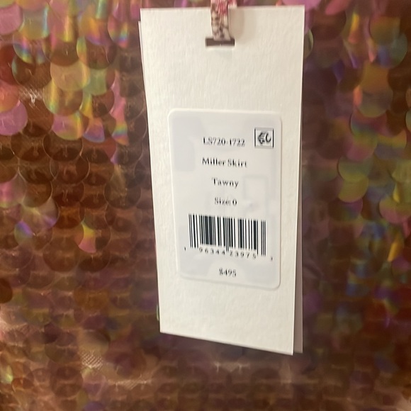 🛍️LoveShackFancy-Miller Skirt Tawny🛍️Gorgeous NWT - Picture 7 of 8